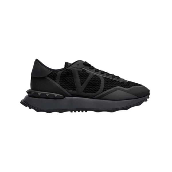 Valentino Garavani Netrunner Low-top - Mesh/Calf Suede