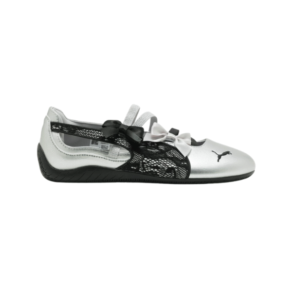 Puma Speedcat Ballet Lace women's Metallic Silver Black